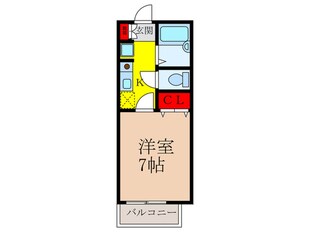 ヴェルデ城南の物件間取画像